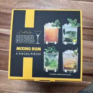 Riedel Mixing Rum Glass Set - 4 Pieces